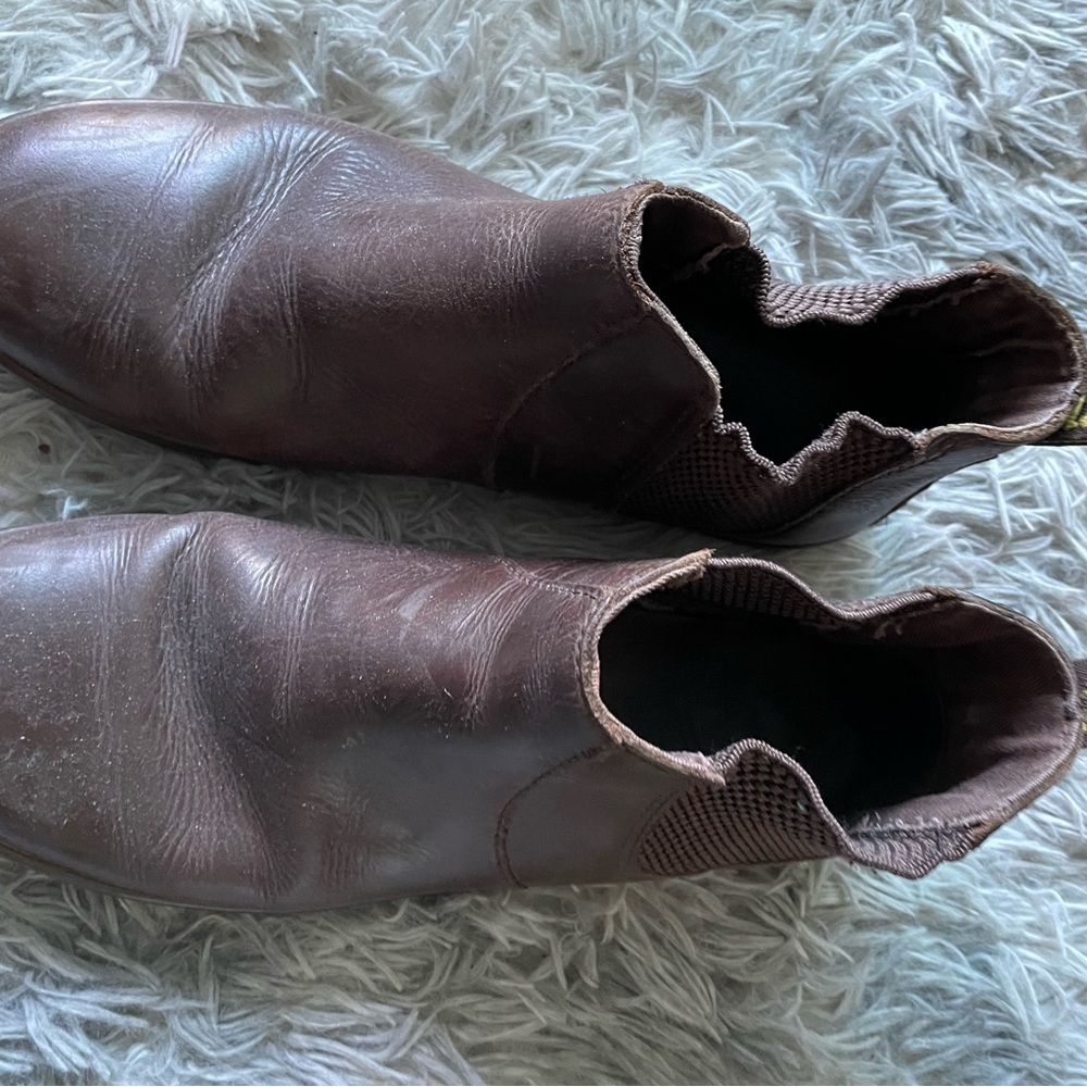 Dr. Martens Dark Brown Ankle Booties